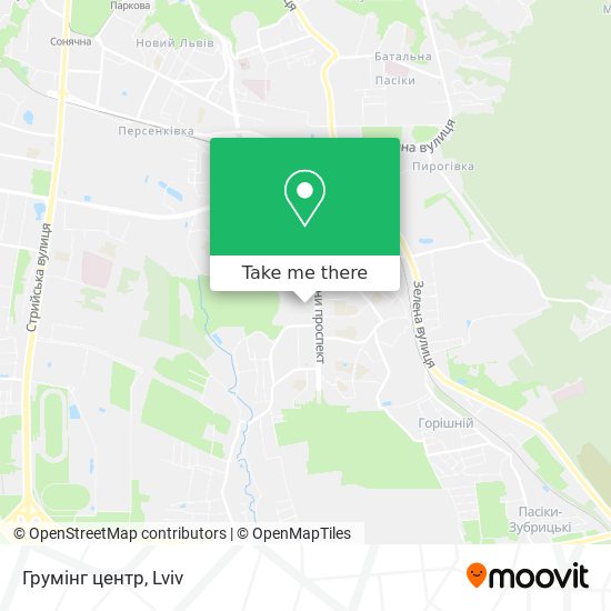 Грумінг центр map