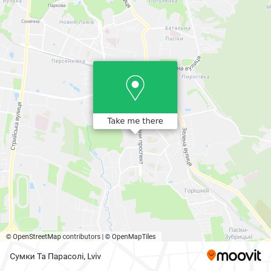 Сумки Та Парасолі map