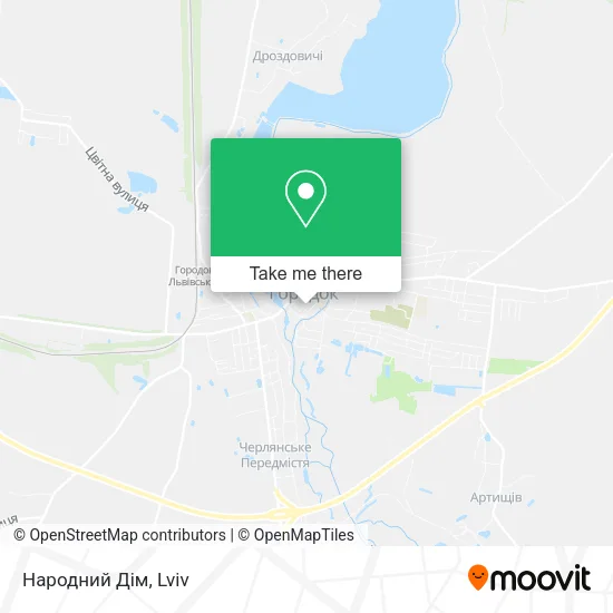 Карта Народний Дім
