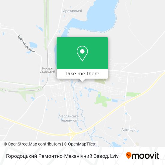 Городоцький Ремонтно-Механічний Завод map