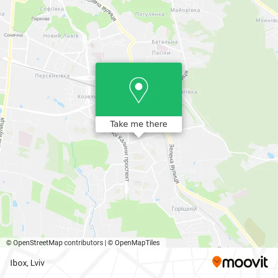 Карта Ibox