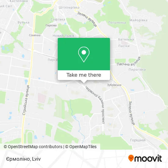 Єрмоліно map