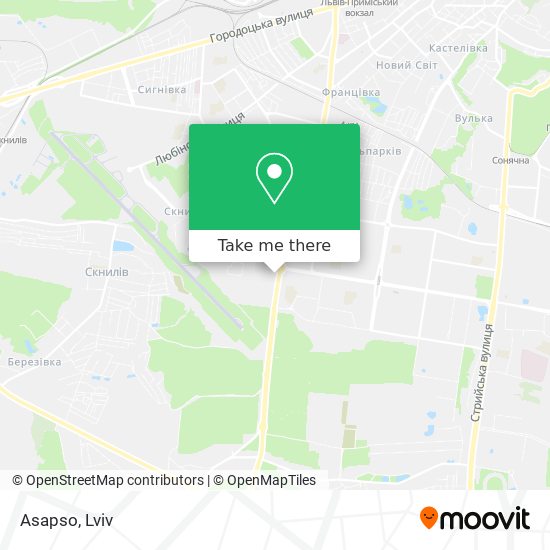 Карта Asapso
