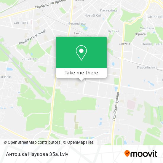 Антошка Наукова 35а map
