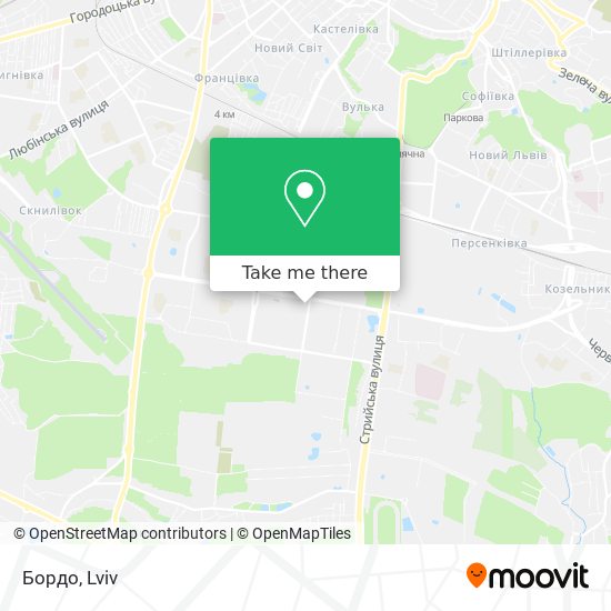 Бордо map