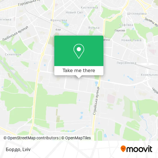 Бордо map