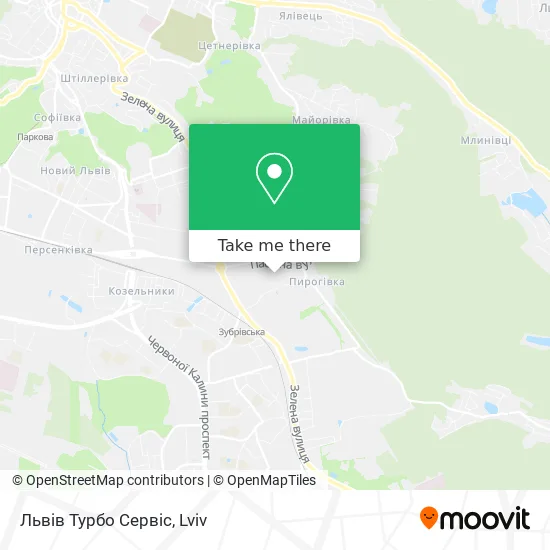Карта Львів Турбо Сервіс