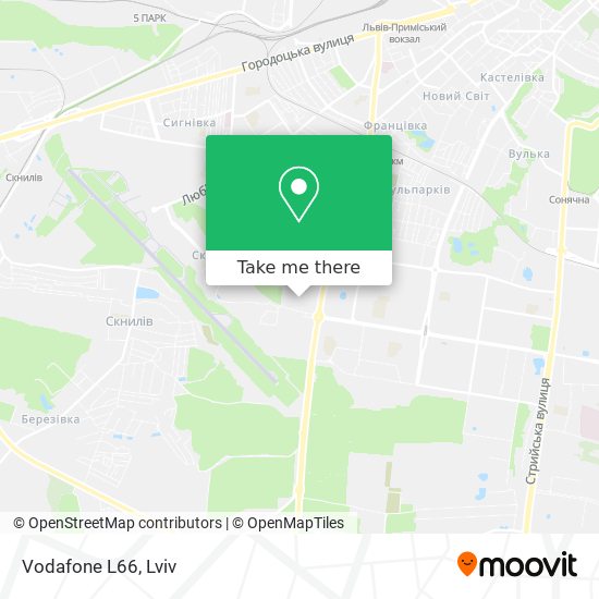 Vodafone L66 map