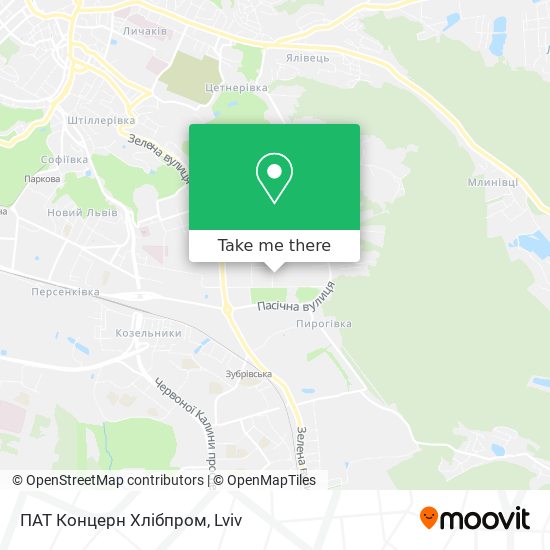 ПАТ Концерн Хлібпром map
