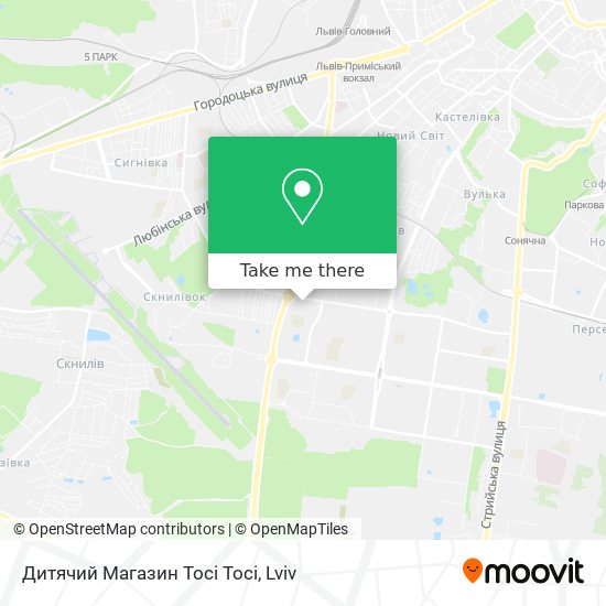 Дитячий Магазин Тосі Тосі map