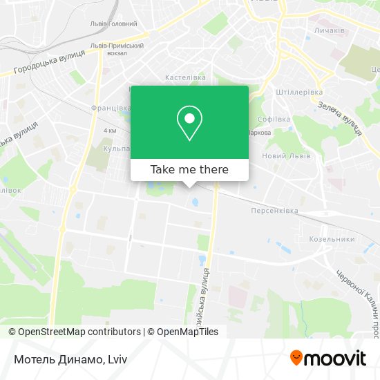 Мотель Динамо map
