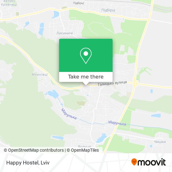 Happy Hostel map