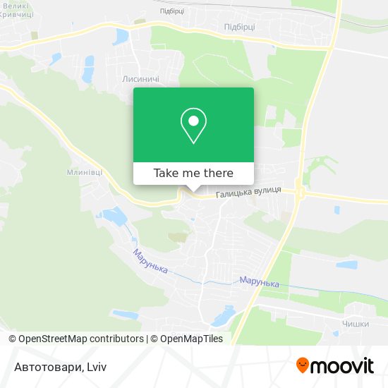 Карта Автотовари
