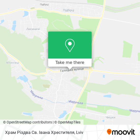 Храм Різдва Св. Івана Хрестителя map