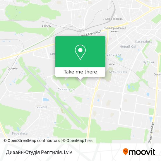 Карта Дизайн-Студія Рептилія