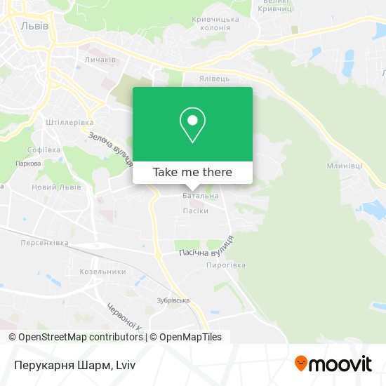 Карта Перукарня Шарм