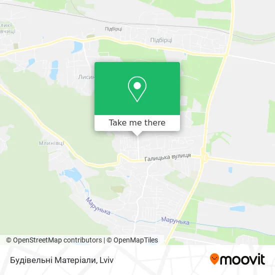 Карта Будівельні Матеріали