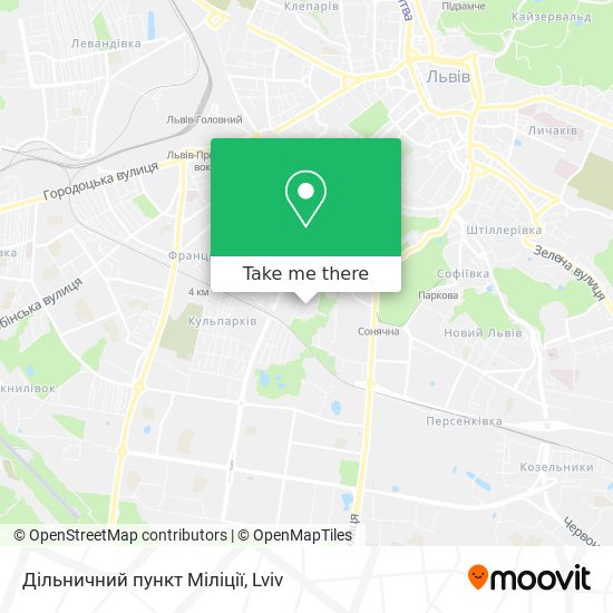 Дільничний пункт Міліції map