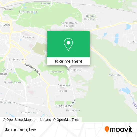 Карта Фотосалон