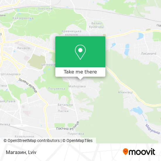 Карта Магазин