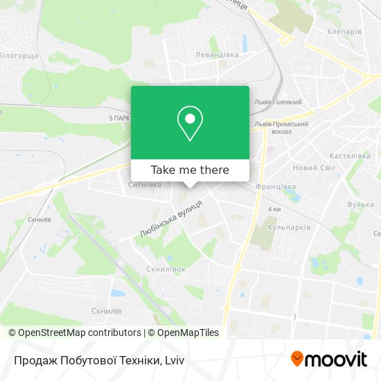 Продаж Побутової Техніки map