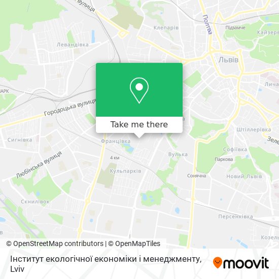 Інститут екологічної економіки і менеджменту map