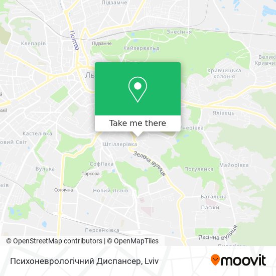 Психоневрологічний Диспансер map