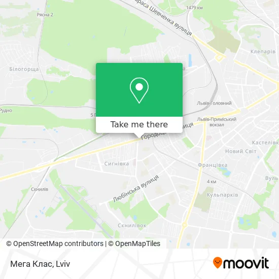 Мега Клас map