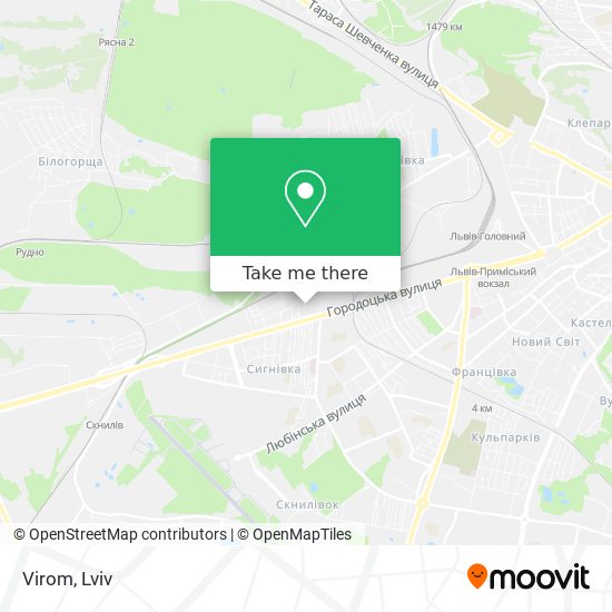 Карта Virom