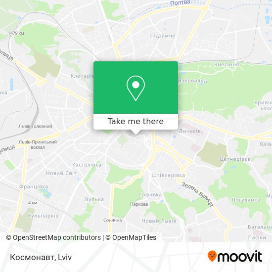 Космонавт map
