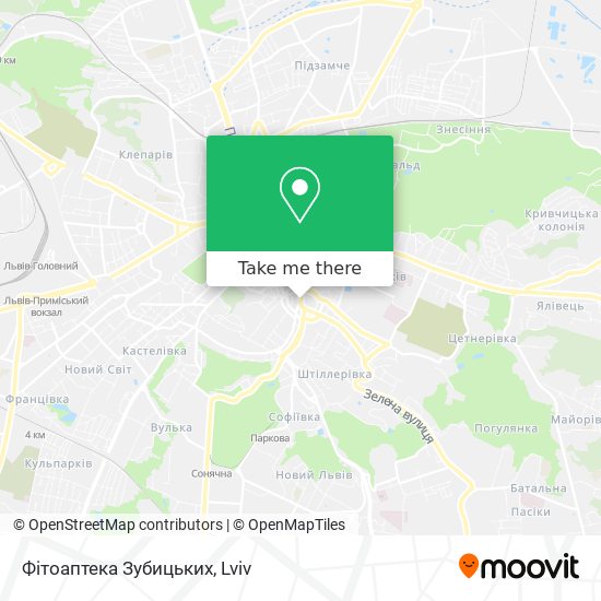 Фітоаптека Зубицьких map
