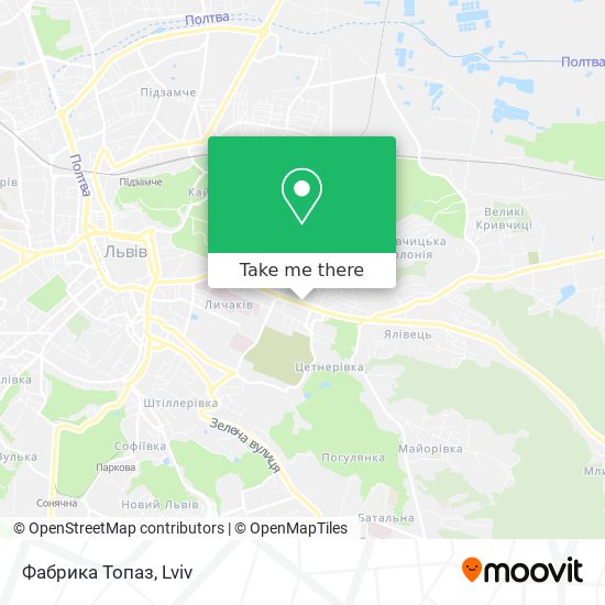 Фабрика Топаз map