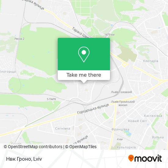 Нвк Гроно map