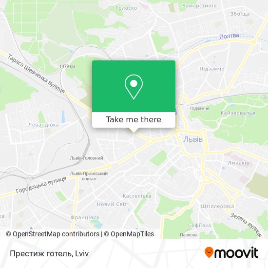Престиж готель map