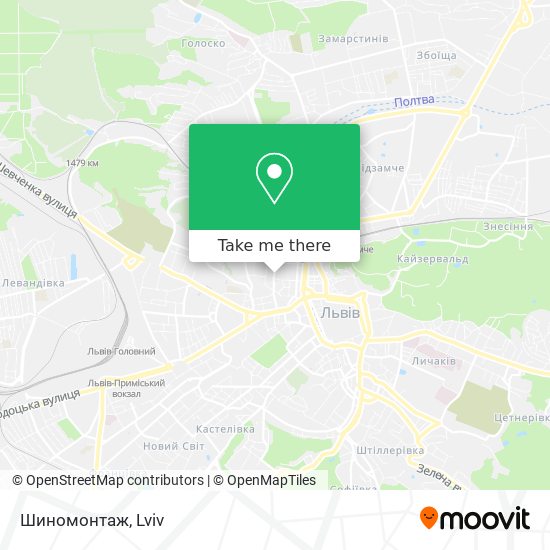 Шиномонтаж map