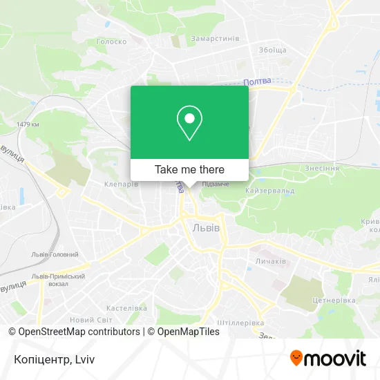 Карта Копіцентр