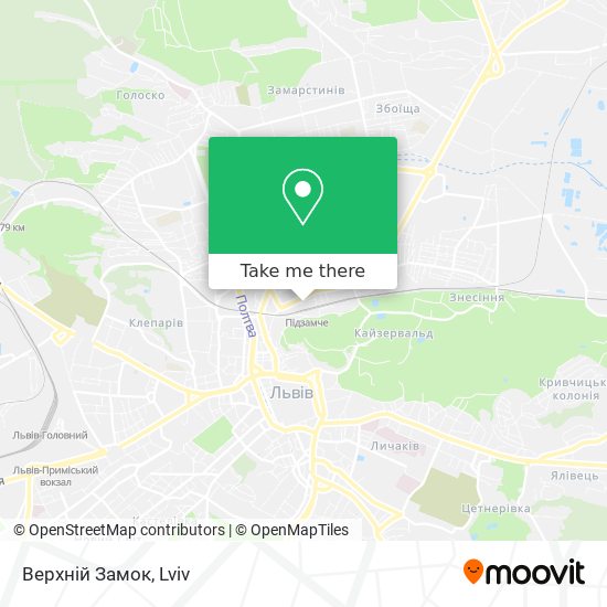 Верхній Замок map
