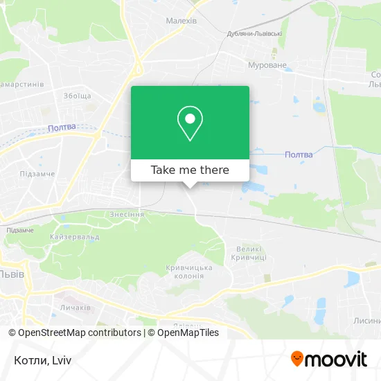 Карта Котли
