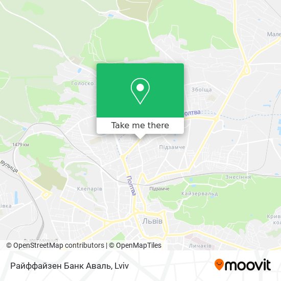 Райффайзен Банк Аваль map
