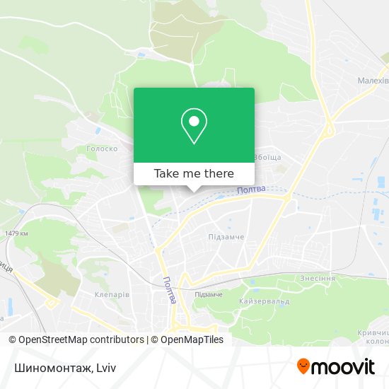 Шиномонтаж map