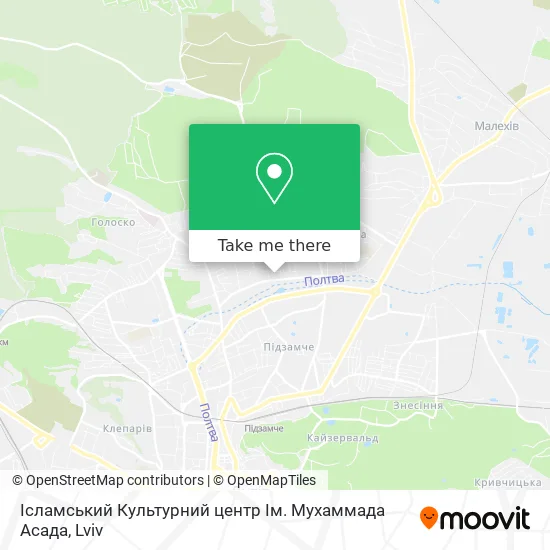 Ісламський Культурний центр Ім. Мухаммада Асада map