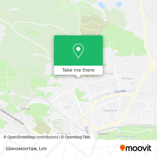 Шиномонтаж map