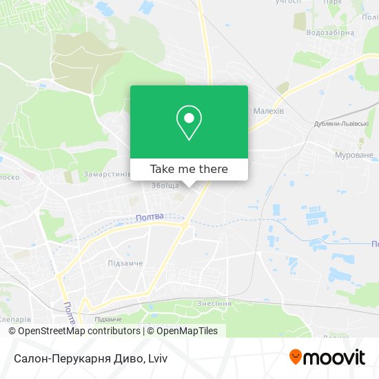 Карта Салон-Перукарня Диво