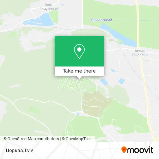 Карта Церква