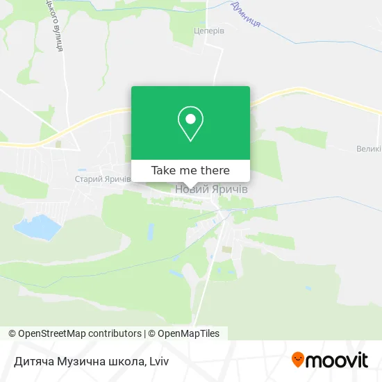 Карта Дитяча Музична школа