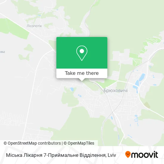 Карта Міська Лікарня 7-Приймальне Відділення