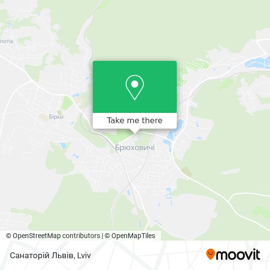 Санаторій Львів map