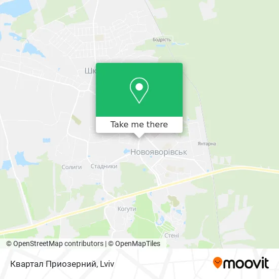 Квартал Приозерний map