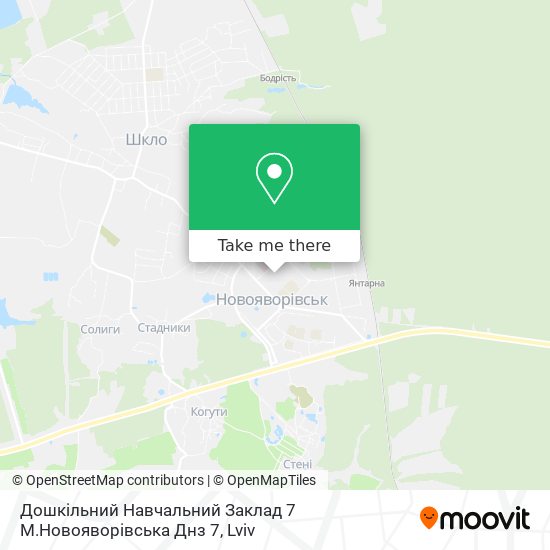 Дошкільний Навчальний Заклад 7 М.Новояворівська Днз 7 map