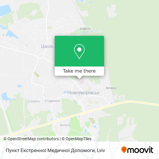Пункт Екстренної Медичної Допомоги map
